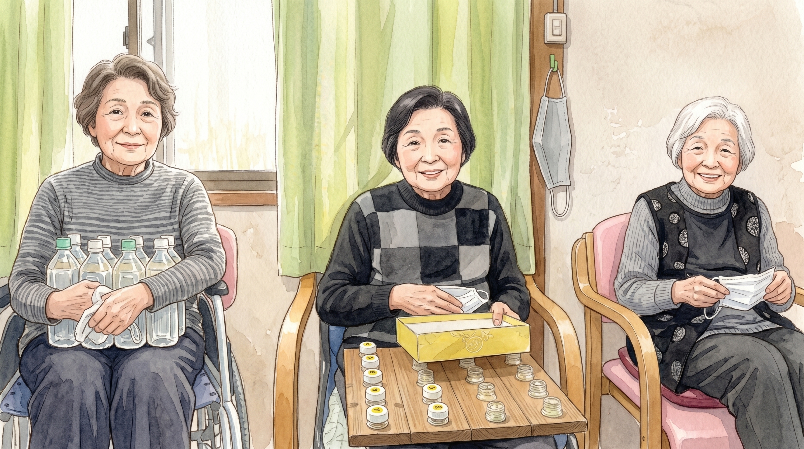 グループ活動を楽しむ利用者様